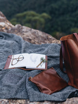 The Classic Clutch in Caramel - Saddler & Co - Saddler & Co | Australian Made Leather Goods