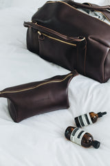 Leather Toiletry Bag - Saddler & Co - Saddler & Co | Australian Made Leather Goods