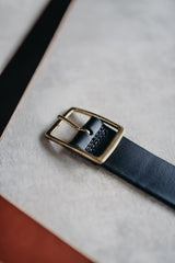 NEW - Casual Belt in Black - Saddler & Co - Saddler & Co | Australian Made Leather Goods