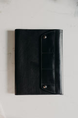Leather Work Folio - Black - Saddler & Co - Saddler & Co | Australian Made Leather Goods