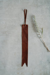 Caramel Leather Bookmark - Saddler & Co - Saddler & Co | Australian Made Leather Goods