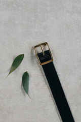 NEW - Casual Belt in Black - Saddler & Co - Saddler & Co | Australian Made Leather Goods
