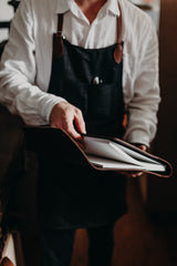 Leather Work Folio - Cocoa - Saddler & Co - Saddler & Co | Australian Made Leather Goods