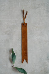 Tan Leather Bookmark - Saddler & Co - Saddler & Co | Australian Made Leather Goods