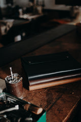 Leather Work Folio - Nutmeg - Saddler & Co - Saddler & Co | Australian Made Leather Goods