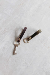 OUTLET | Leather Loop Keychain - Saddler & Co - Saddler & Co | Australian Made Leather Goods