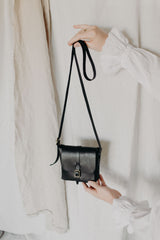 The Petite Satchel in Black - Saddler & Co - Saddler & Co | Australian Made Leather Goods