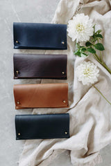 NEW | Glasses Case in Atlantic - Saddler & Co - Saddler & Co | Australian Made Leather Goods