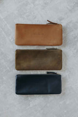 Leather Utility Case in Aniseed - Saddler & Co - Saddler & Co | Australian Made Leather Goods