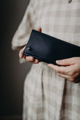 NEW | Glasses Case in Atlantic - Saddler & Co - Saddler & Co | Australian Made Leather Goods