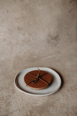 Simple Leather Coaster - Set of 4 - Saddler & Co - Saddler & Co | Australian Made Leather Goods