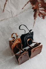 Leather Wine Bag in Caramel - Saddler & Co - Saddler & Co | Australian Made Leather Goods