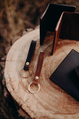 Leather Loop Keychain - Saddler & Co - Saddler & Co | Australian Made Leather Goods