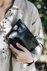 The Daily Clutch in Espresso | NEW - Saddler & Co - Saddler & Co | Australian Made Leather Goods