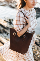 The Classic Tote in Caramel - Saddler & Co - Saddler & Co | Australian Made Leather Goods