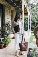 The Classic Tote in Caramel - Saddler & Co - Saddler & Co | Australian Made Leather Goods