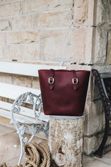 The Classic Tote in Bramble - Saddler & Co - Saddler & Co | Australian Made Leather Goods