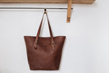The Market Tote in Caramel - Saddler & Co - Saddler & Co | Australian Made Leather Goods