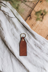 Heirloom Leather Keyring - Stitched - Saddler & Co - Saddler & Co | Australian Made Leather Goods