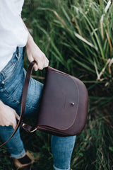 The Saddle Bag in Cocoa - Saddler & Co - Saddler & Co | Australian Made Leather Goods