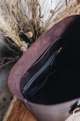 The Market Tote in Cocoa - Saddler & Co - Saddler & Co | Australian Made Leather Goods