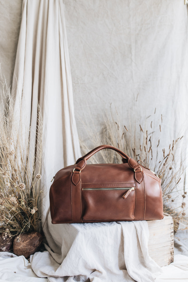 The Overnighter Travel Bag - Saddler & Co - Saddler & Co | Australian Made Leather Goods