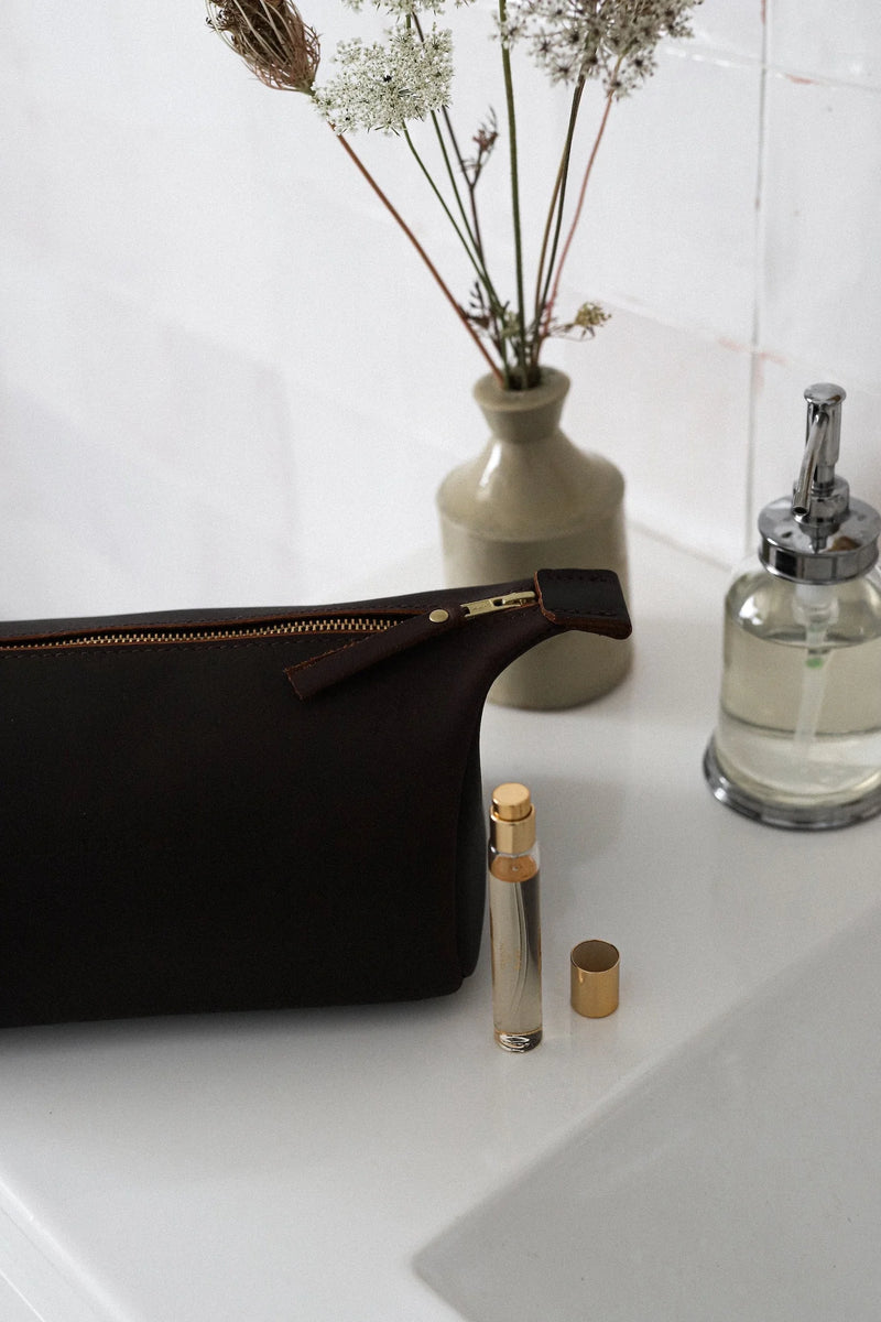 OUTLET | Leather Toiletry Bag - Saddler & Co - Saddler & Co | Australian Made Leather Goods