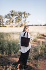 The Flora Tote in Truffle - Saddler & Co - Saddler & Co | Australian Made Leather Goods