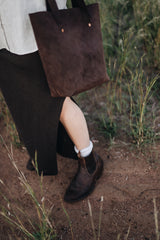 The Flora Tote in Truffle - Saddler & Co - Saddler & Co | Australian Made Leather Goods