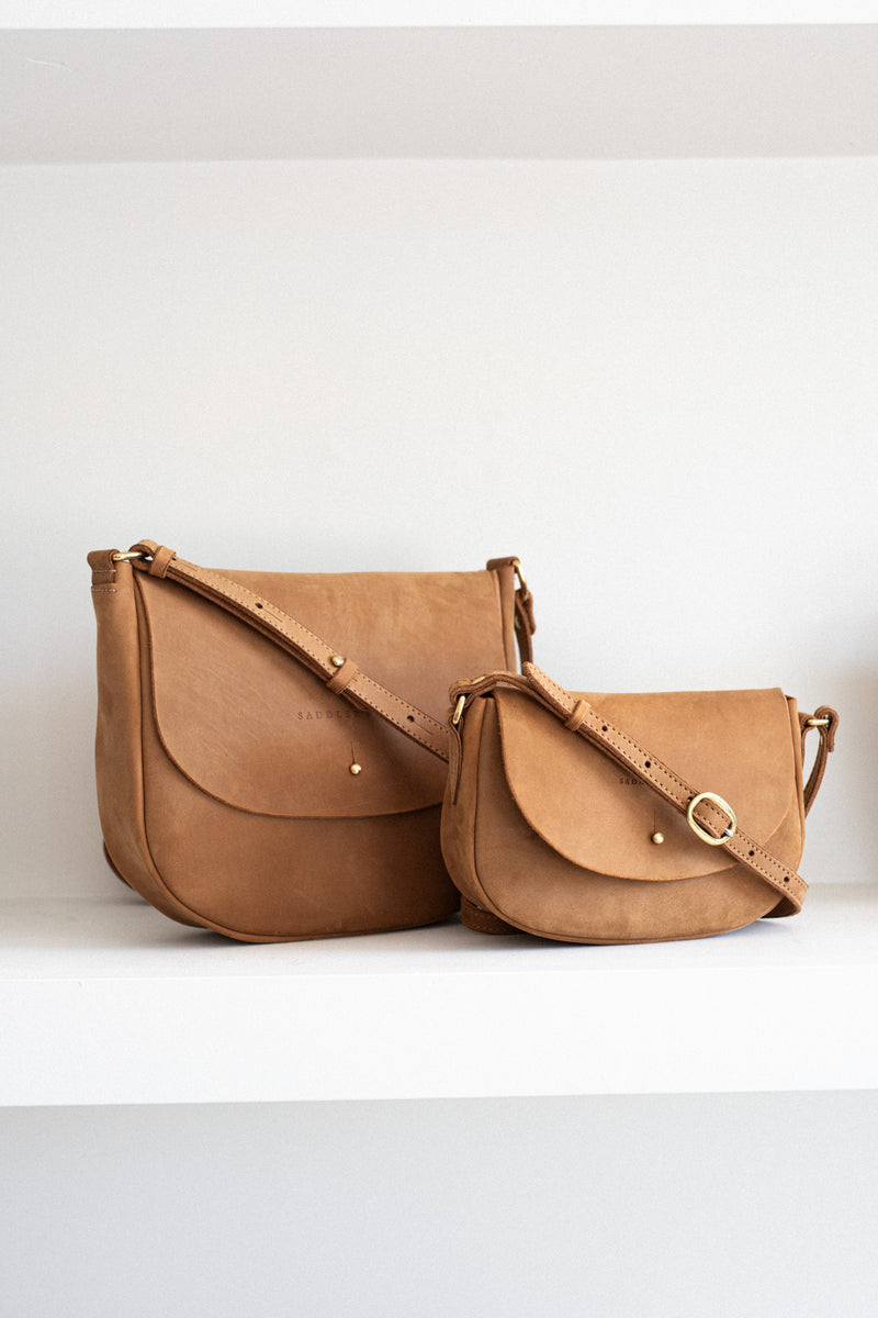 NEW The Mini Saddle Bag in Nutmeg | [Pre-Order end May Delivery] - Saddler & Co - Saddler & Co | Australian Made Leather Goods