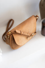 NEW The Mini Saddle Bag in Nutmeg | [Pre-Order end May Delivery] - Saddler & Co - Saddler & Co | Australian Made Leather Goods