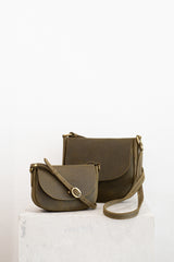 The Mini Saddle Bag in Moss | Special Edition - Saddler & Co - Saddler & Co | Australian Made Leather Goods
