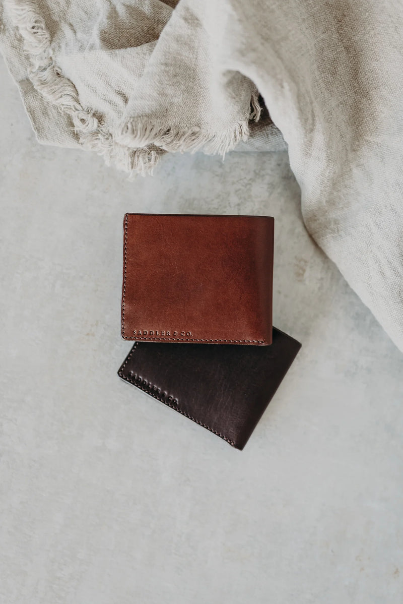 OUTLET | Men Classic Leather Wallet - Saddler & Co - Saddler & Co | Australian Made Leather Goods