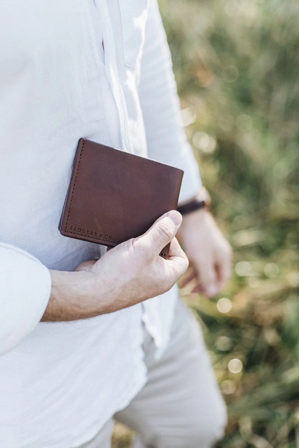 OUTLET | Men Classic Leather Wallet - Saddler & Co - Saddler & Co | Australian Made Leather Goods