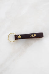 The Gold Loop 'DAD' Keyring