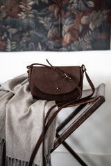 NEW The Mini Saddle Bag in Truffle | special edition