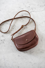 The Mini Saddle Bag in Caramel - Saddler & Co - Saddler & Co | Australian Made Leather Goods
