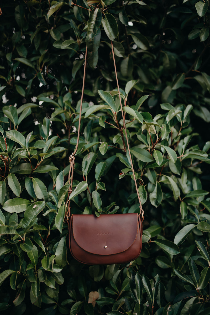The Mini Saddle Bag in Caramel | NEW - Saddler & Co - Saddler & Co | Australian Made Leather Goods