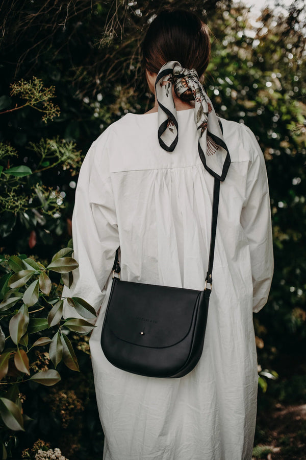 OUTLET | Saddle Bag in Black - Saddler & Co - Saddler & Co | Australian Made Leather Goods
