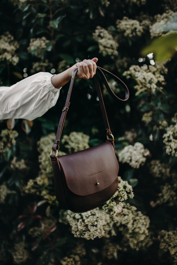 OUTLET | Saddle Bag in Cocoa - Saddler & Co - Saddler & Co | Australian Made Leather Goods