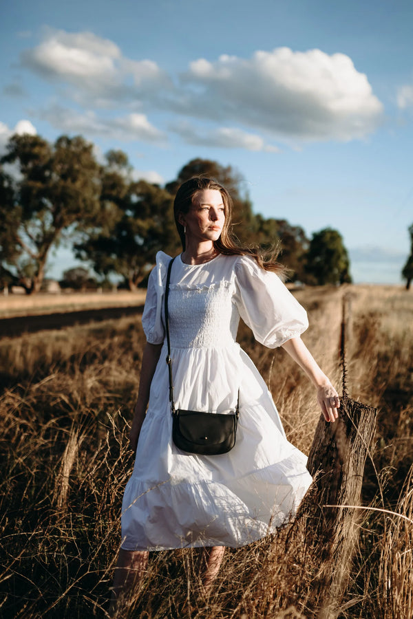 OUTLET | Mini Saddle Bag in Black - Saddler & Co - Saddler & Co | Australian Made Leather Goods