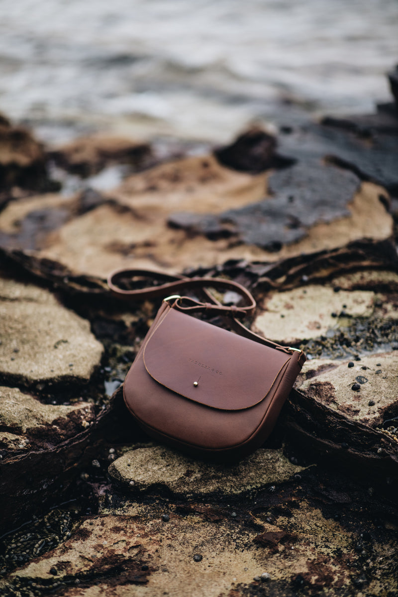 The Saddle Bag in Caramel