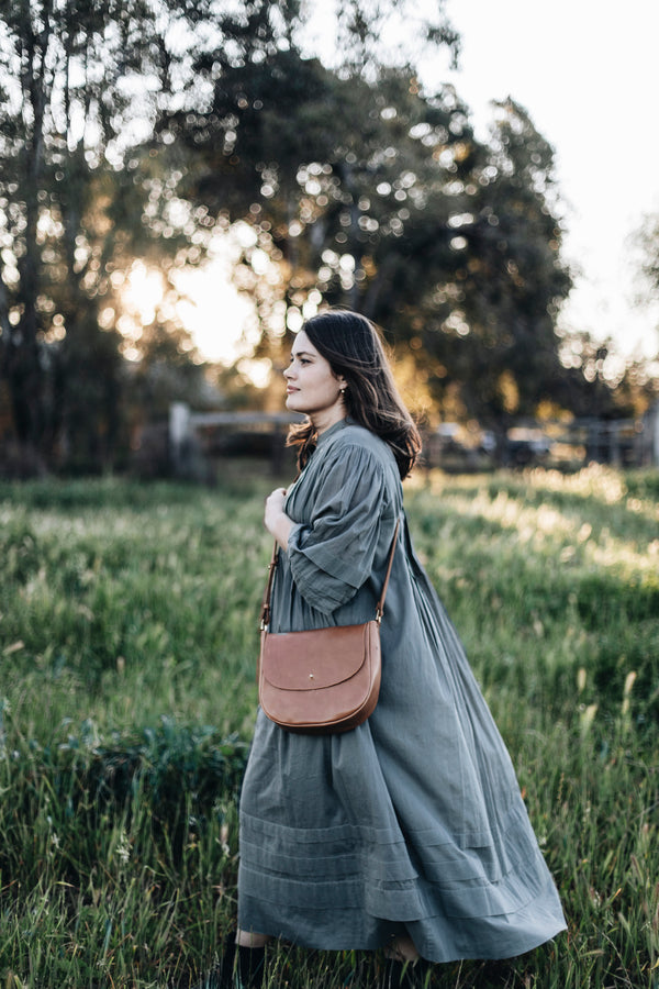 OUTLET | Saddle Bag in Tan