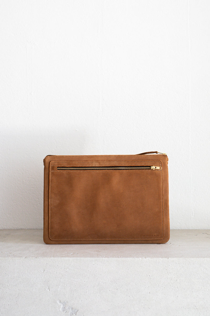 The Laptop Case in Nutmeg - Regular size | Pre-Order for 25th October Shipping