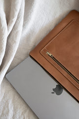 NEW The Laptop Case in Tan - Regular size - Saddler & Co - Saddler & Co | Australian Made Leather Goods