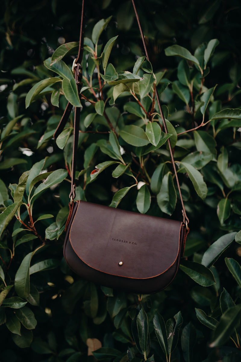 The Mini Saddle Bag in Cocoa | NEW - Saddler & Co - Saddler & Co | Australian Made Leather Goods