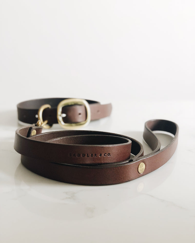 Dog lead - Saddler & Co - Saddler & Co | Australian Made Leather Goods