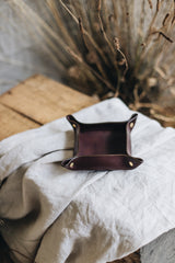Leather Hold All Tray - Small - Saddler & Co - Saddler & Co | Australian Made Leather Goods