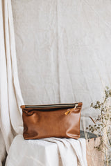 The Classic Clutch in Tan - Saddler & Co - Saddler & Co | Australian Made Leather Goods