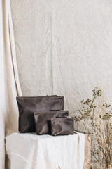 The Classic Clutch in Cocoa - Saddler & Co - Saddler & Co | Australian Made Leather Goods